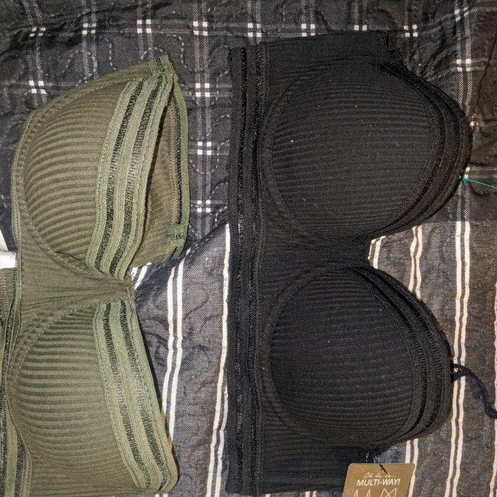 Strapless pushup bras